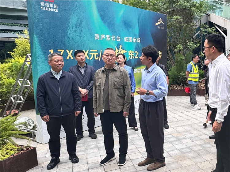 ag亚州游戏集团官网公司副总经理仇宁涛一行赴“高庐·紫云台”地产项目调研.jpg